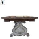 DINING TABLE W/2 ARM CHAIRS 4 SIDE CHAIRS