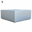 WHITE STONE COFFEE TABLE