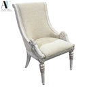 DINING TABLE W/2 ARM CHAIRS 4 SIDE CHAIRS