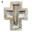 LARGE WOODEN CROSS TRAY