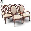 THOMASVILLE BOGART  DINING TABLE W/CHAIRS