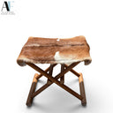 COWHIDE STOOL