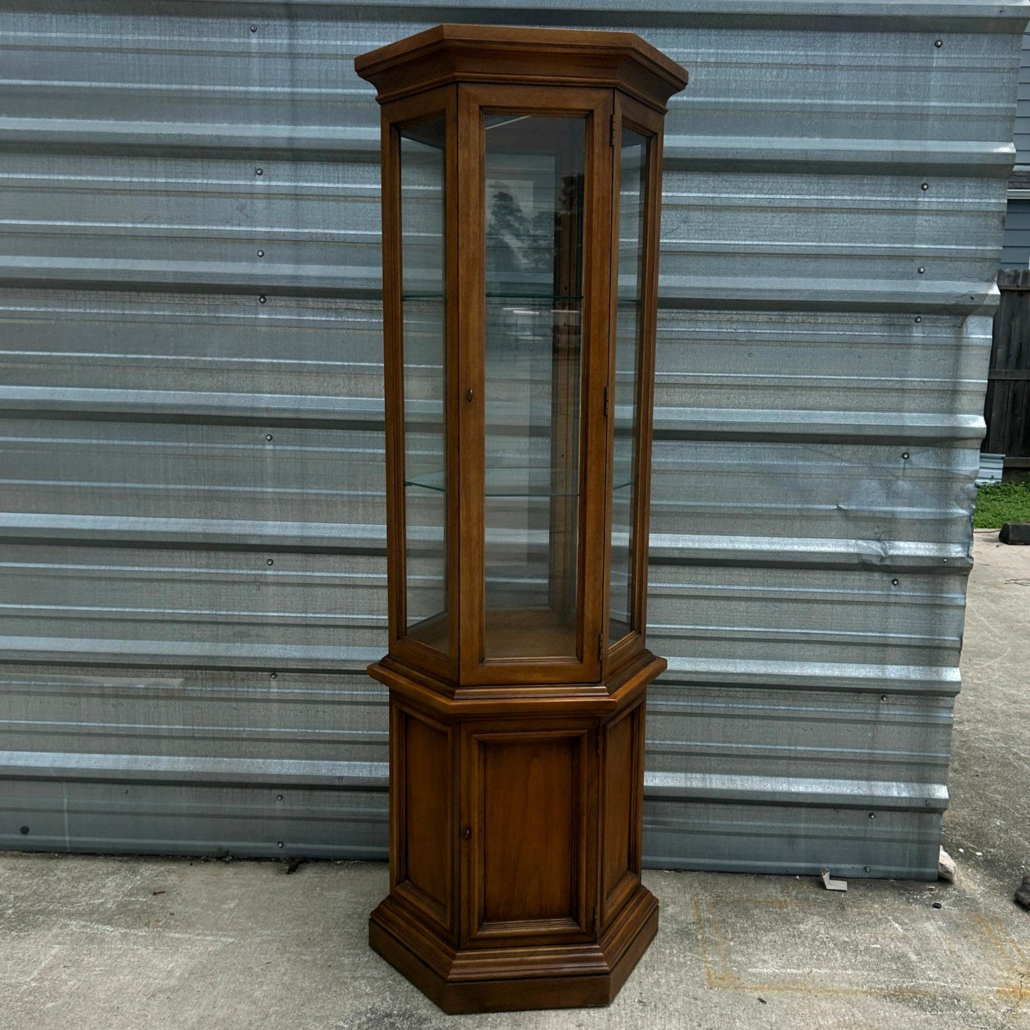 Circular Curio Cabinet