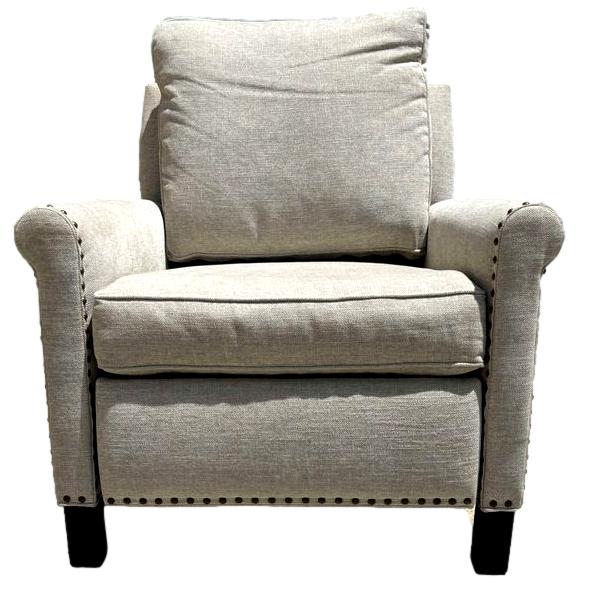 Upholstered Nail Head Recliner