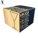 MIKASA CRYSTAL MARTINI  GLASSES (SET OF 4)