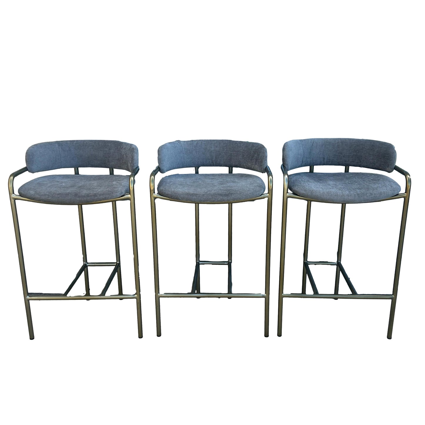 Set of 3 West Elm Bar Stools