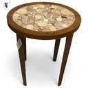 WOOD CHIP END TABLE