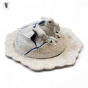 THE POTTING SHED DEDHAM POTTERY COVERED DISH