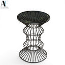 GLASS TOP END TABLE