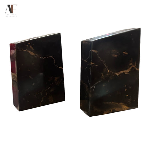 MARBLE BOOK ENDS