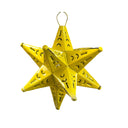 YELLOW STAR ORNAMENT