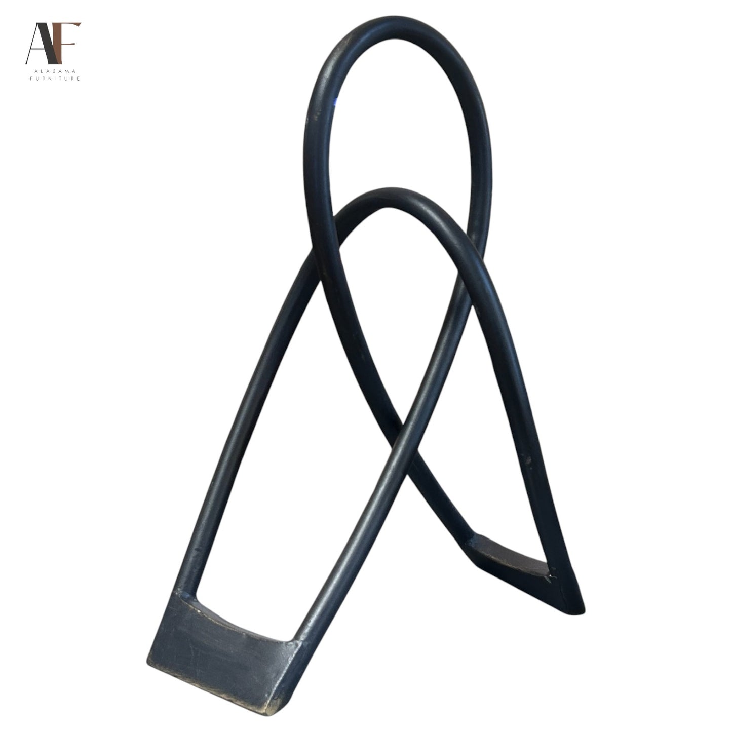 ABSTRACT IRON TABLE SCULPTURE