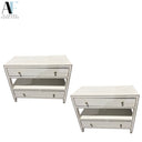 BERNHARDT NIGHTSTANDS (PAIR)