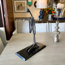 IRON KNEELING STATUE