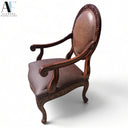OSTRICH PRINT CHAIRS (PAIR)
