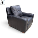 AMERICAN LEATHER CARSON MANUAL RECLINERS (PAIR)