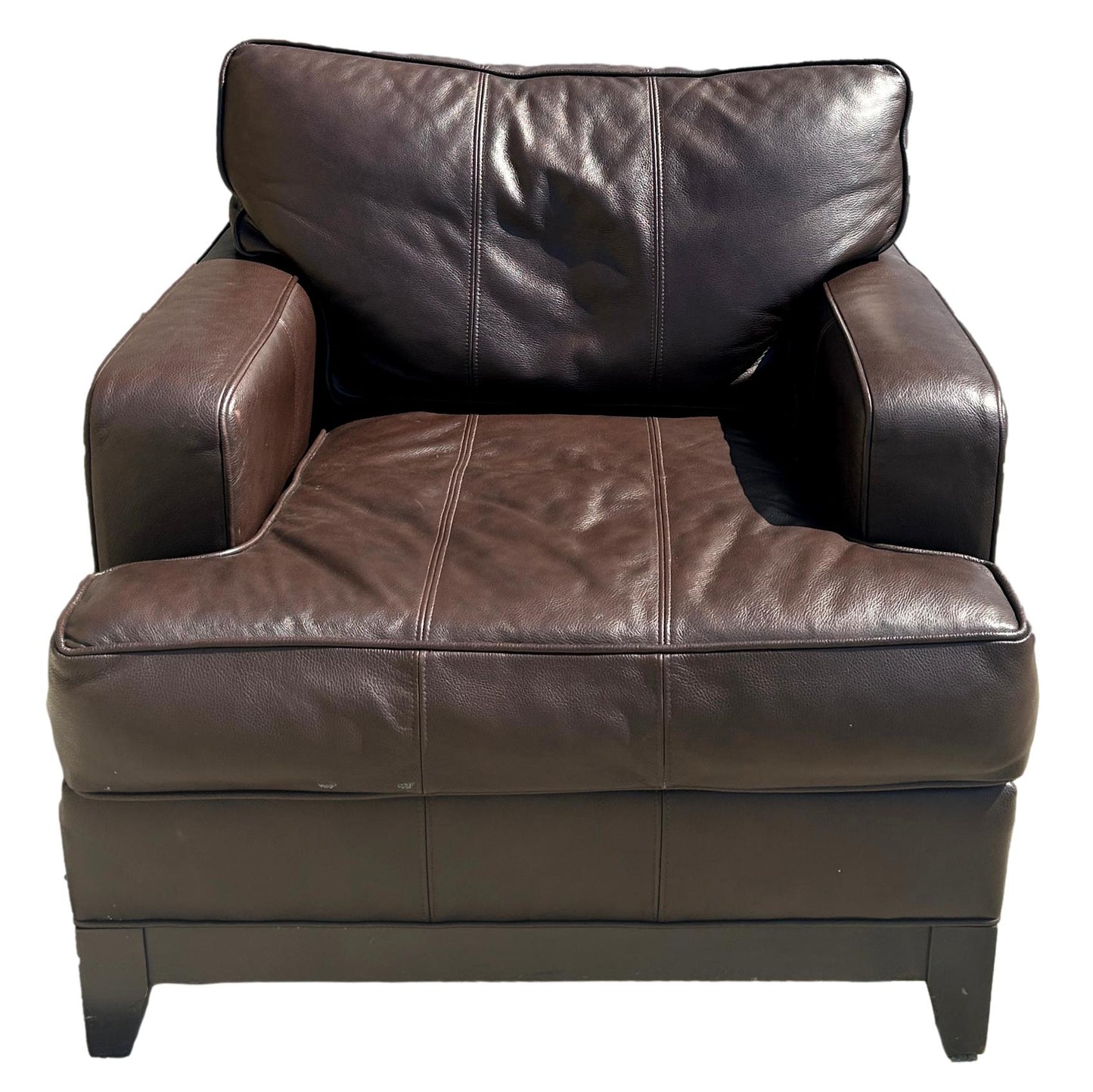 Arcata Leather Arm Chair