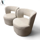 SWIVEL CHAIRS (PAIR)
