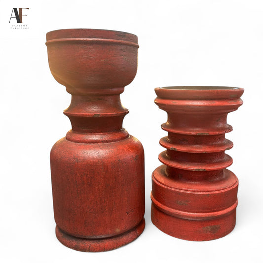 CANDLE HOLDERS (PAIR)