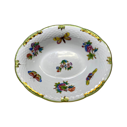 Herend Queen Victoria Oval Vegetable Bowl