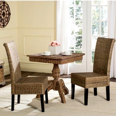 Set of 4 Arjun 18" H Wicker