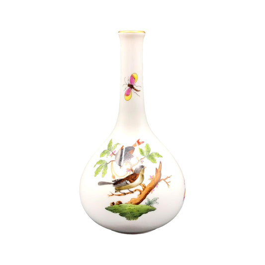 Herend Rothschild Bird Bud Vase