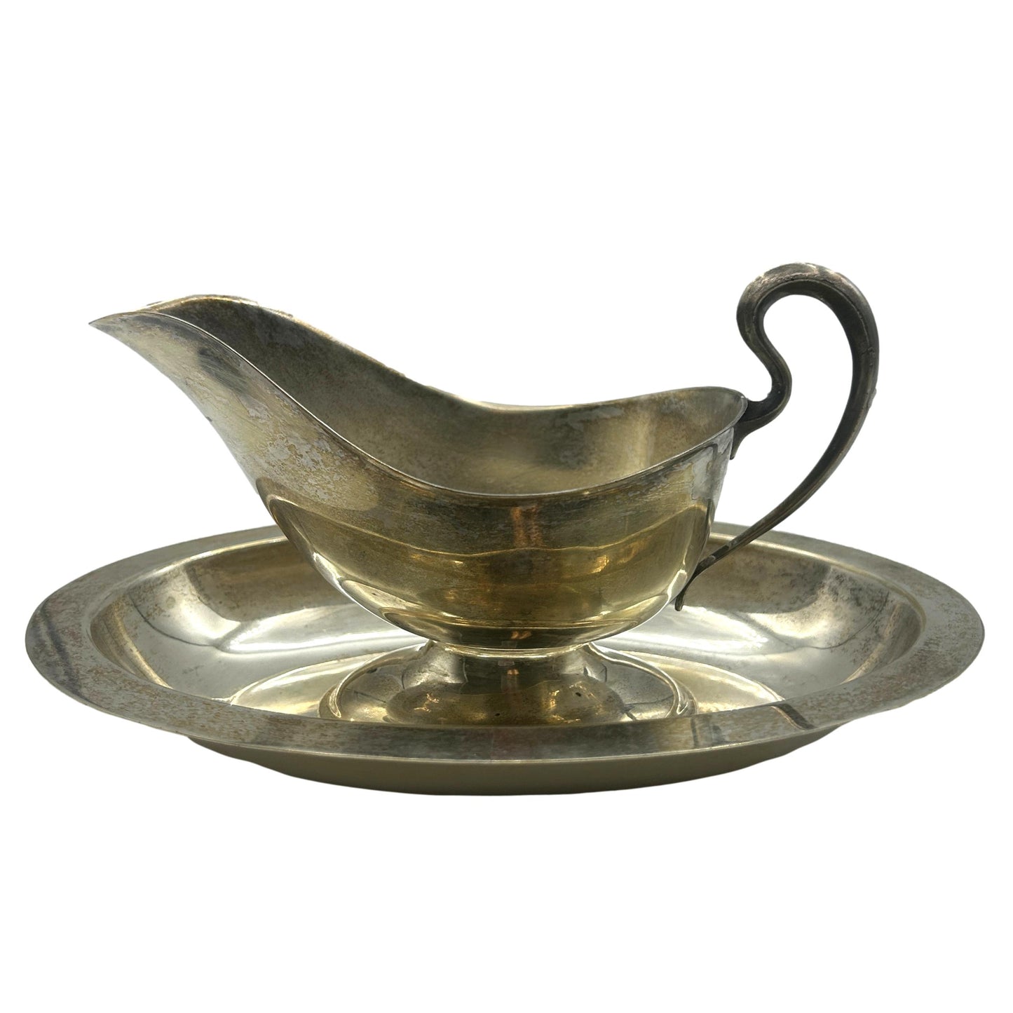 Silver Plate Gravy Server