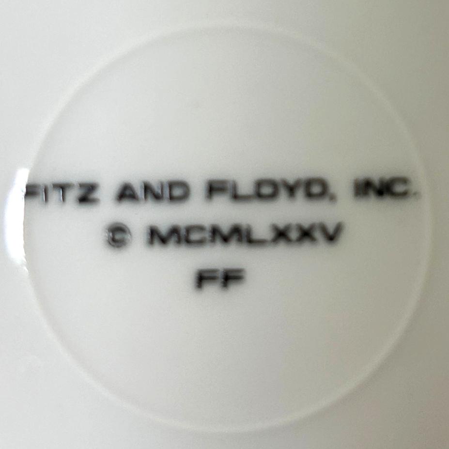 Fitz & Floyd Flying Dragon Cup & Saucer