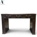 RESTORATION HARDWARE LEATHER DESK