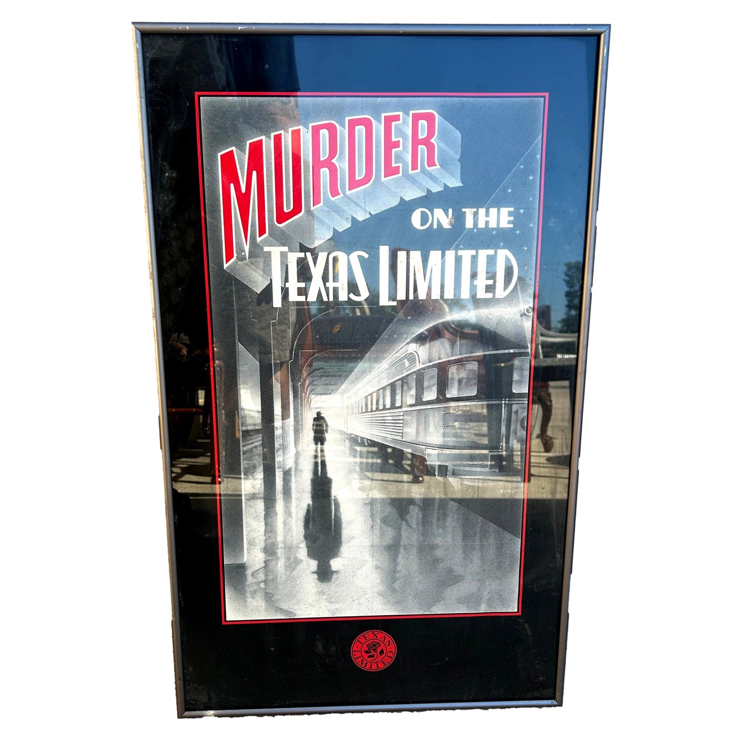 Murder On The Texas Limited Art Work