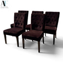 SET OF 6 DINING CHAIRS