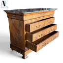 MARBLE TOP DRESSER