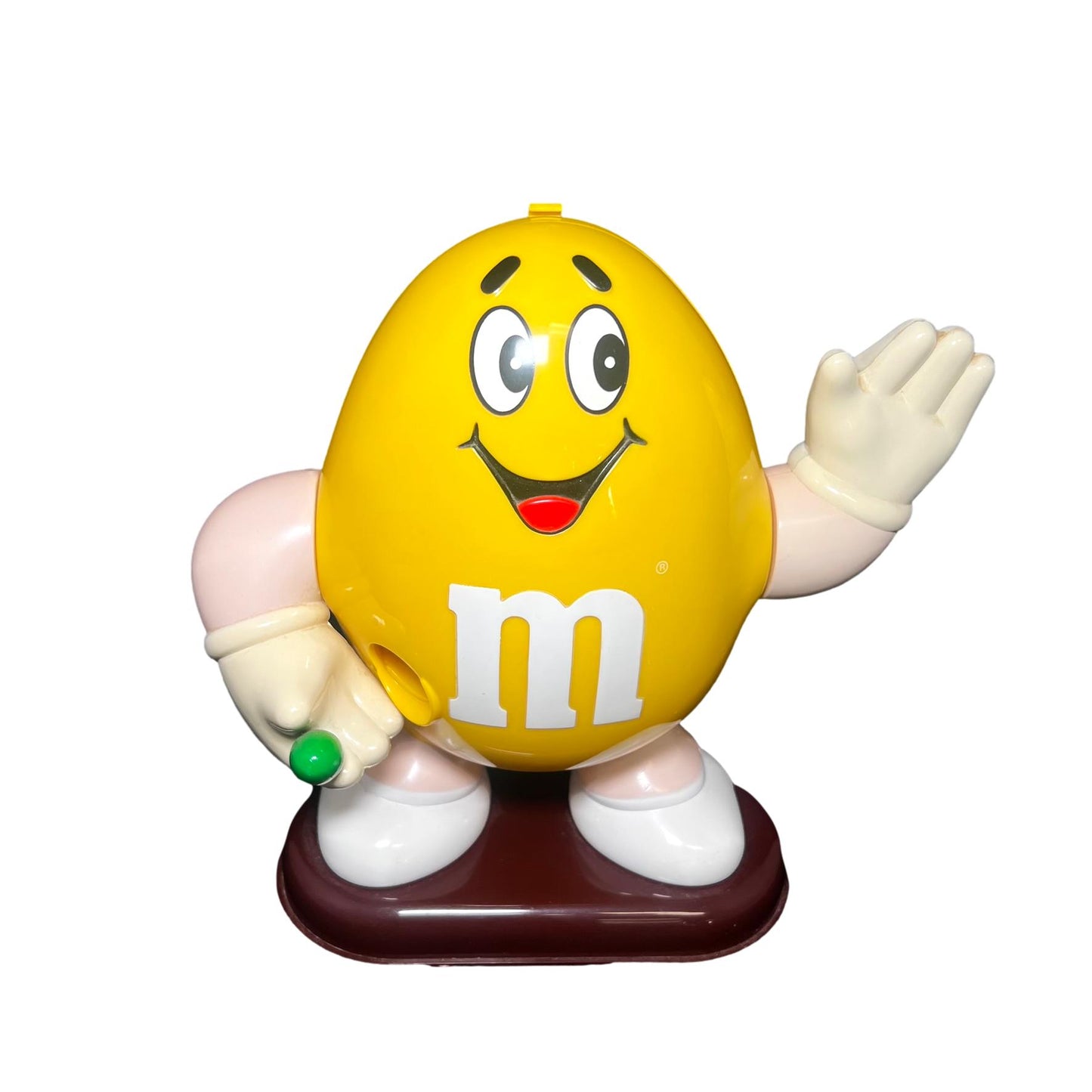 M&M Yellow Peanut Candy Dispenser