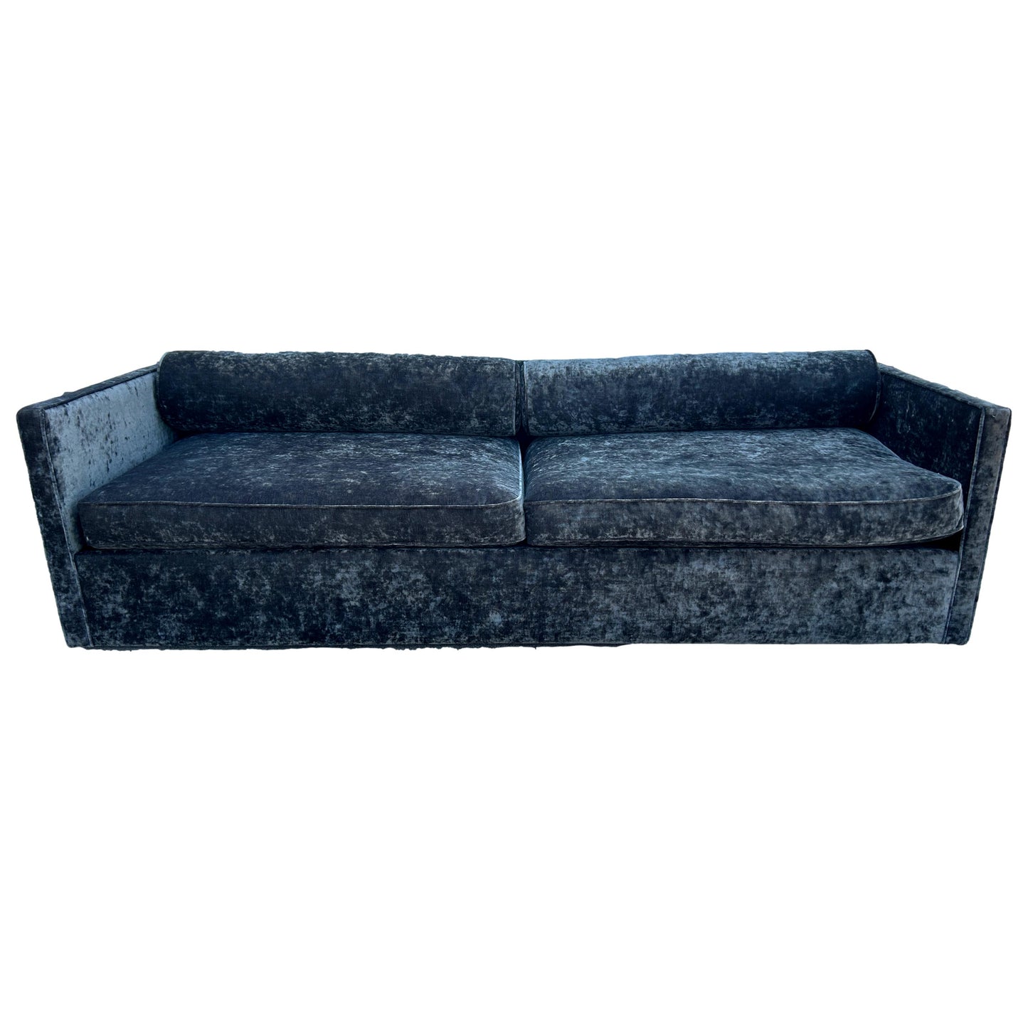 Black Velvet Sofa