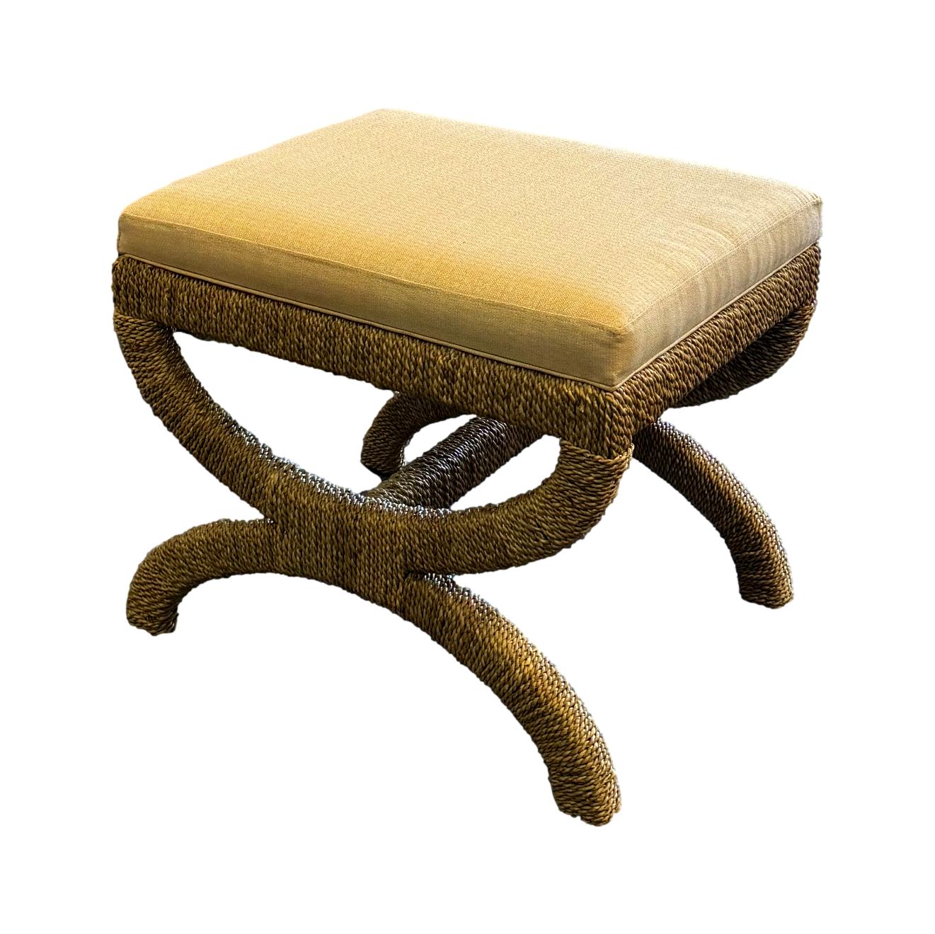 Woven Ottoman