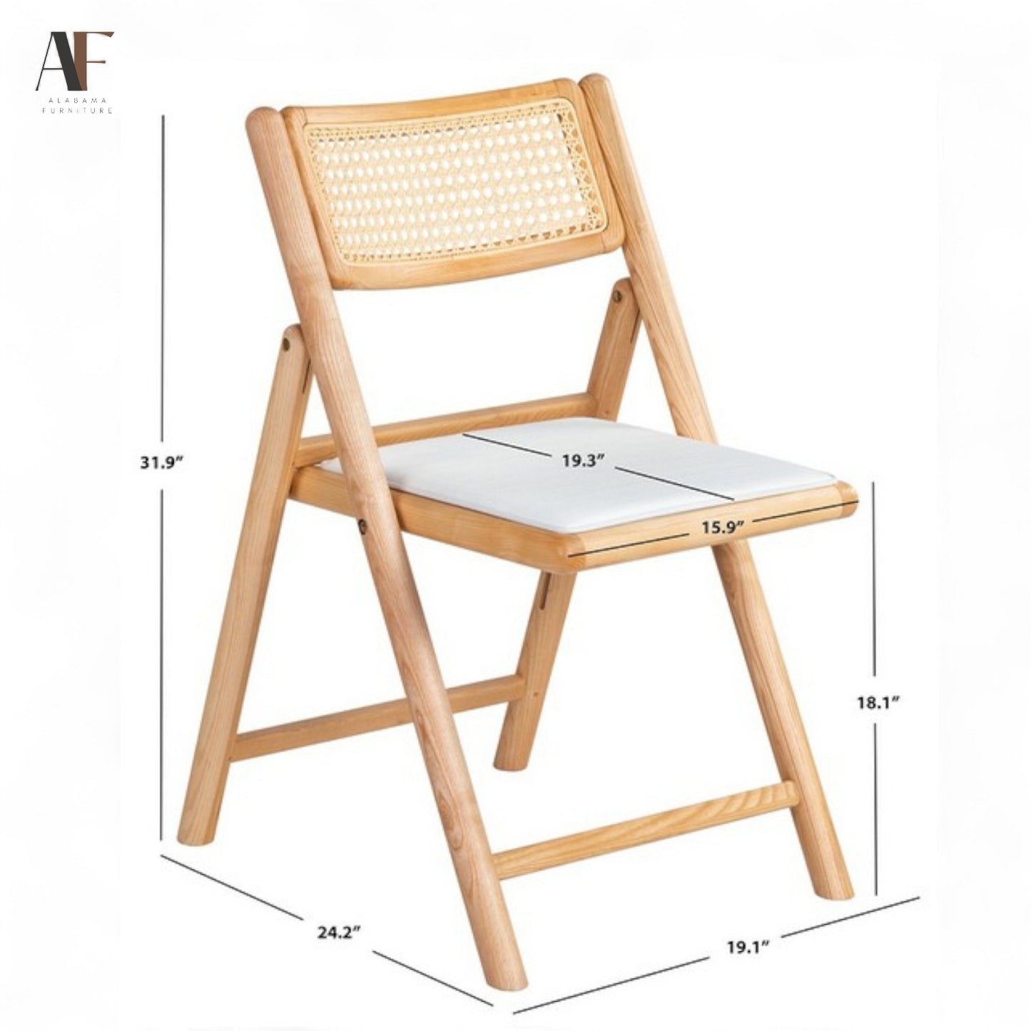 FOLDING CHAIRS (PAIR)
