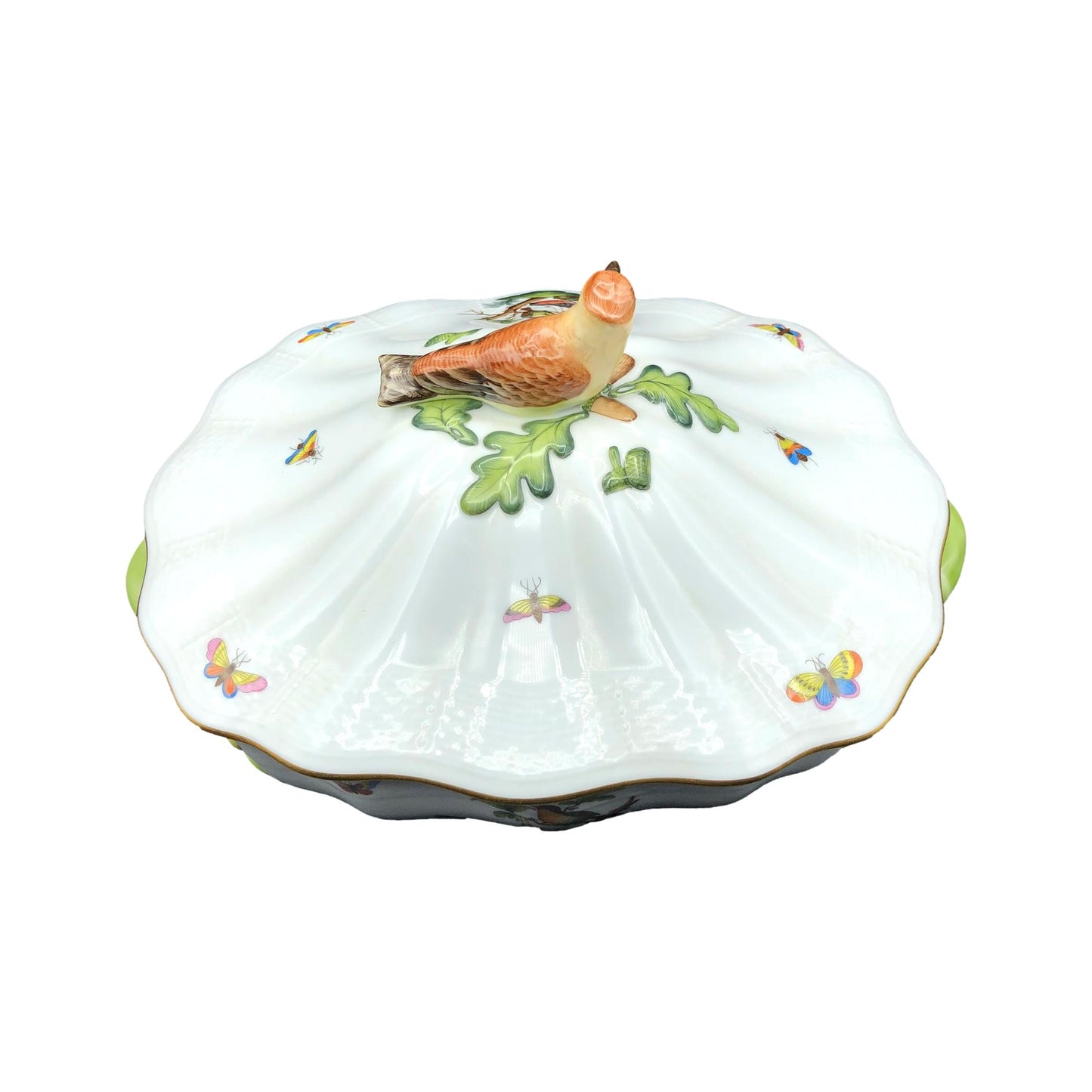 Herend Rothschild Bird Serverwith Lid