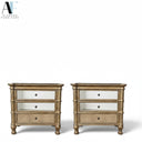 CATERINA HOOKER NIGHTSTANDS (PAIR)
