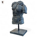 SAGEBROOK HOME CRACKLED TORSO SCULPTURE