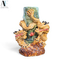 VINTAGE MAJOLICA VASE