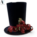 8" TIN GLITTER TOP HAT