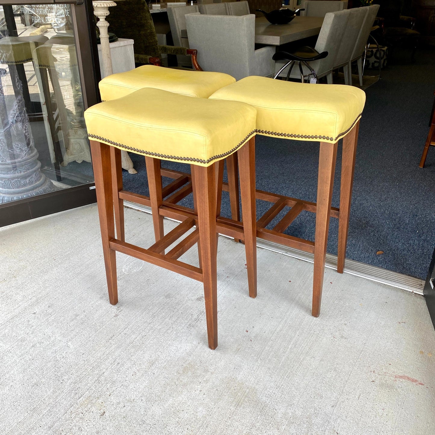 Set of 3 Bar Stools