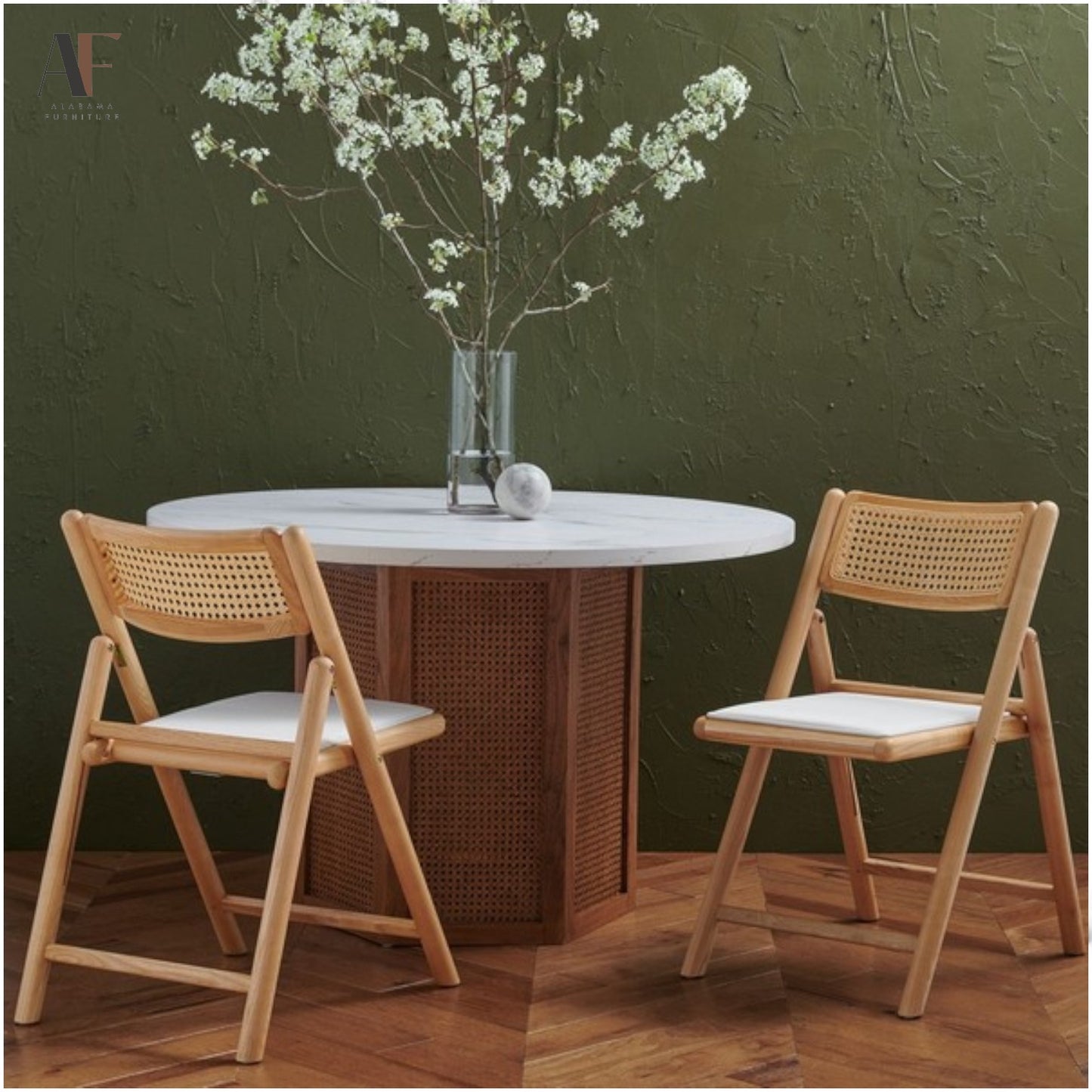 FOLDING CHAIRS (PAIR)