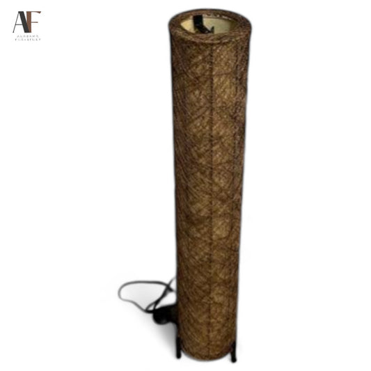 WOVEN FLOOR LAMP