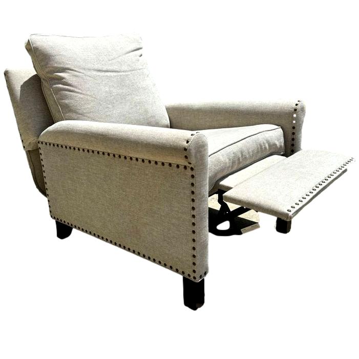 Upholstered Nail Head Recliner