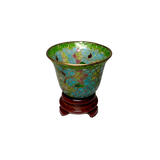 Mini Cloisonne Bowl with Base