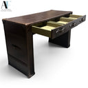 RESTORATION HARDWARE LEATHER DESK