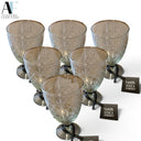 NAPA ETICHED WINE GLASSES (SET OF 6)