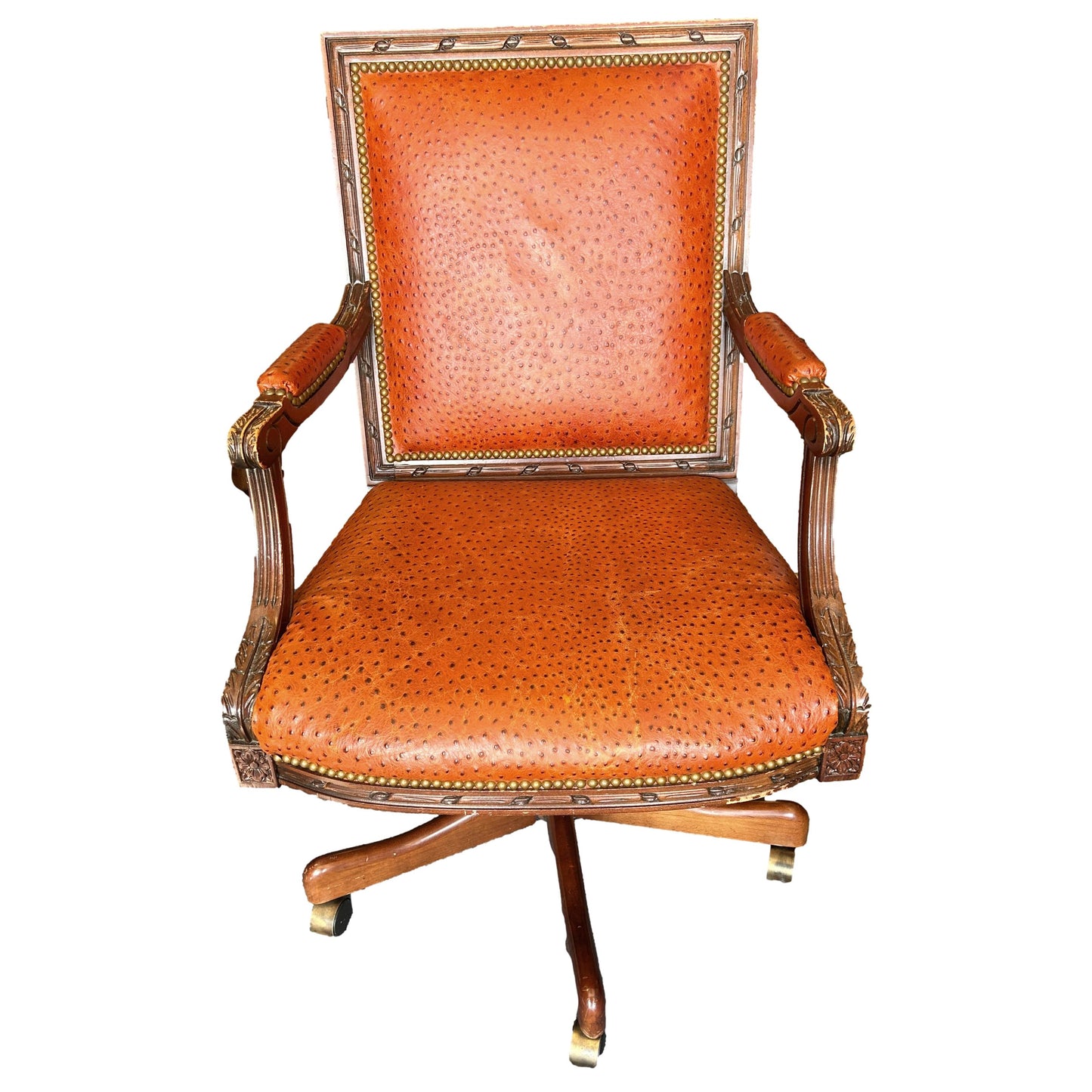 Embossed  Leather Office Chair