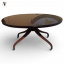 DUNCAN  PHYFE  DINING TABLE W/ 6 CHAIRS